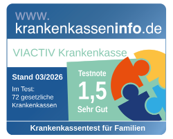krankenkasseninfo.de: Testnote 1,5 sehr gut im Krankenkassentest für Familien